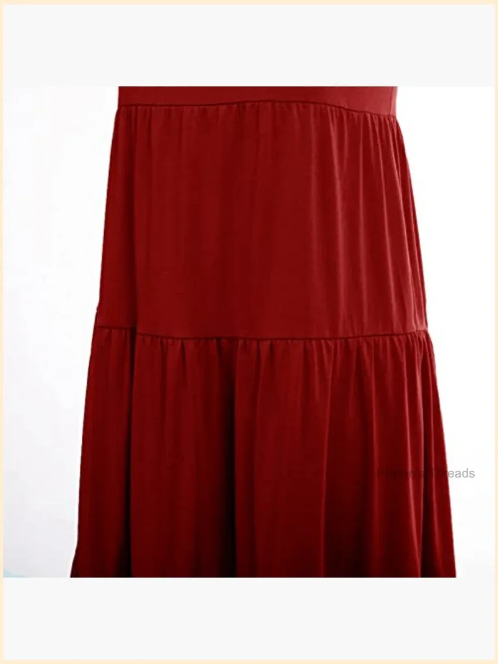 Flutter Short Sleeve Smocked Tiered Nursing Dress with Pockets
